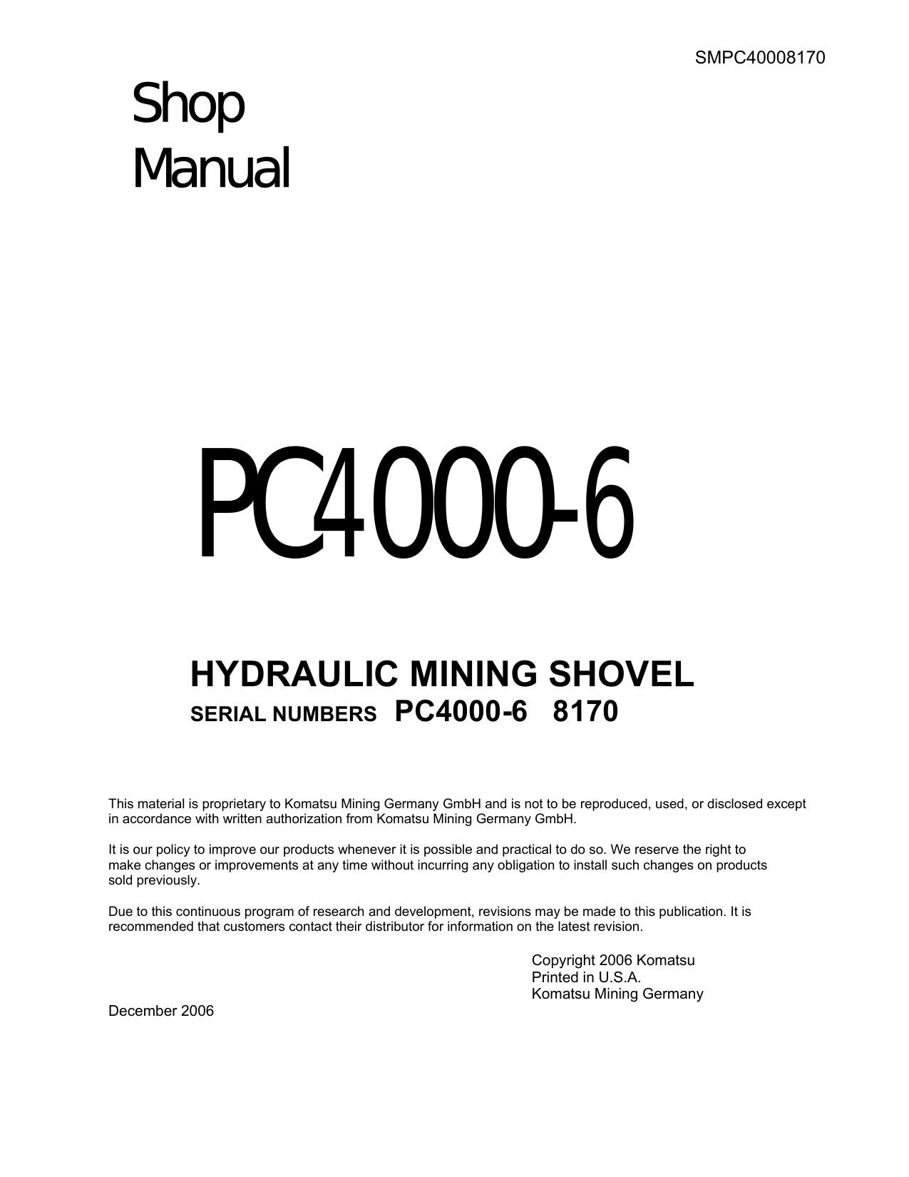PC4000-6 Shop Manual (2)